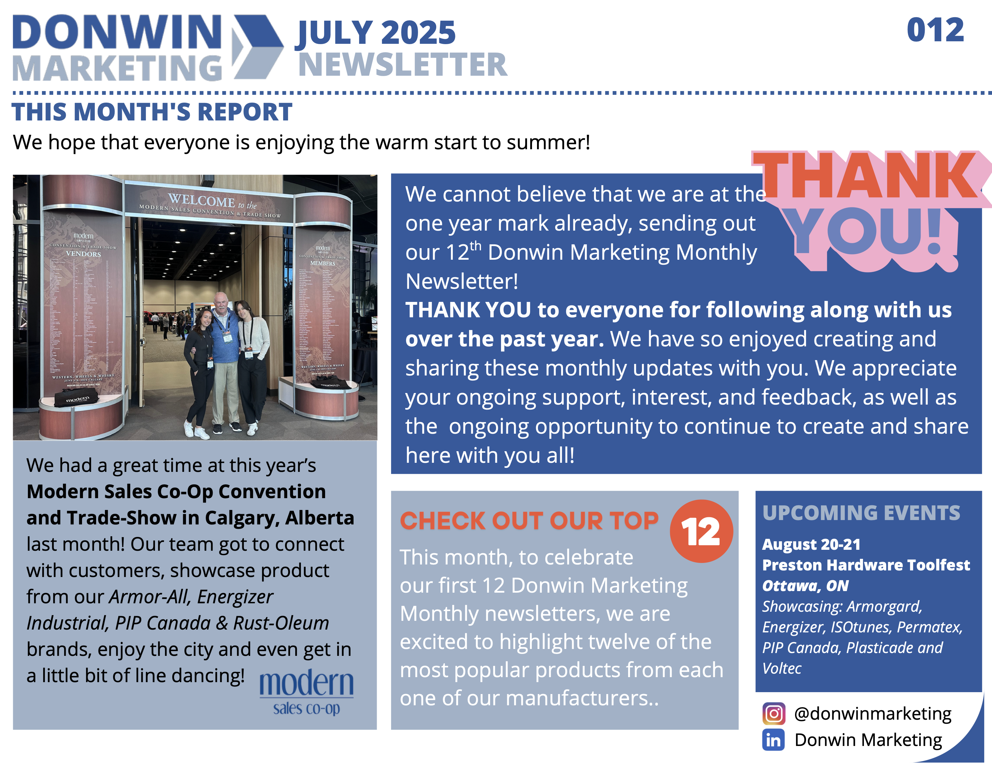July 2025 Newsletter
